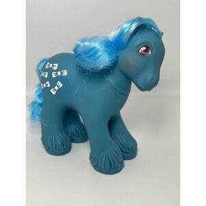 Vintage My Little Pony G1 Big Brother Tex Blue Stallion 1987 Hasbro Toy